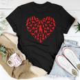 Rottweilers Hearts Love Dog Lover Men Women Valentines Day V2 Women T-shirt Funny Gifts