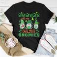 Shenanigans Dialysis Gnomies St Patricks Day Nurse Women T-shirt Personalized Gifts