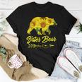 Sister Bear Sunflower Mom And Aunt Women T-shirt Unique Gifts