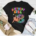 Sloth 8 Year Old Birthday Girls Matching Family Cute Sloth Women T-shirt Unique Gifts