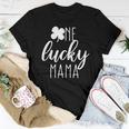 Womens St Patricks Day Cute Irish For Mom One Lucky Mama Women T-shirt Unique Gifts