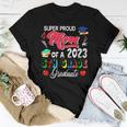 Super Proud Mom Of A 2023 5Th Grade Graduate Family Women T-shirt Unique Gifts
