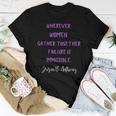 Susan B Anthony Womens Rights Gender Equality Independence Women T-shirt Unique Gifts