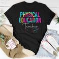 Tie Dye Physical Education Teacher Pe Squad Back To School Women T-shirt Unique Gifts