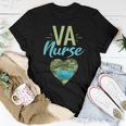 Va Nurse Heart Camouflage Camo Facemask Rn Women T-shirt Funny Gifts