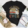 Vintage Best Pug Mom Ever Bump Fit Funny Mom Women T-shirt Funny Gifts