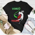 Womens Woman Life Freedom Zan Zendegi Azadi Iran Freedom Women T-shirt Unique Gifts