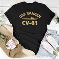 Womens Us Aircraft Carrier Cv-61 Uss Ranger Women T-shirt Funny Gifts