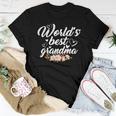 World Best Grandma Floral Proud Best Friend Family Matching Women T-shirt Unique Gifts