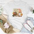 Fall Gnomes Pumpkin Kisses And Harvest Wishes Women T-shirt Personalized Gifts
