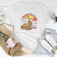 Fall Just A Girl Who Love Fall Women T-shirt Personalized Gifts