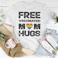Gay Pride Lesbian Free Vaccinated Mom Hugs Lgbt Women T-shirt Unique Gifts