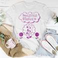 Kids 3Rd Birthday Girls Little Sister Kids Sis 3 Year Old Women T-shirt Unique Gifts