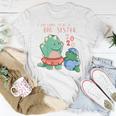 Kids Im Going To Be A Big Sister 2020 Dinosaur Women T-shirt Unique Gifts