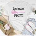 Lacrosse Stick Intercrosse Team Sport Mother Mom Women T-shirt Unique Gifts