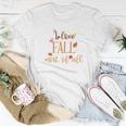 I Love Fall Most Of All Autumn Women T-shirt Personalized Gifts