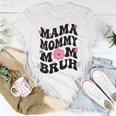 Mama Mommy Mom Bruh Groovy Vintage Mother Women T-shirt Unique Gifts