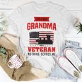 I Am A Mom Grandma And A Veteran Nothing Scares Me Army Women T-shirt Unique Gifts