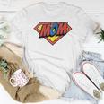 Mom Super Hero Superhero Mothers Day Gift For Womens Women Crewneck Short T-shirt Personalized Gifts