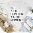 Not A Lot Going On At The Moment Vintage Im The Problem Women T-shirt Unique Gifts