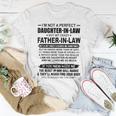 Im Not A Perfect Daughterinlaw But My Crazy Fatherinlaw Women T-shirt Unique Gifts