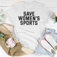 Save Womens Sports Support Womens Athletics Vintage Retro Women T-shirt Unique Gifts