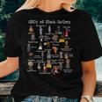 Abcs Of Black History Month Pride Women Men Teacher Women T-shirt Gifts for Her