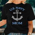 Womens Awesome Memorial Day Us Navy Mom For Women Women T-shirt Gifts for Her