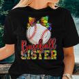 Baseball Sister Cute Baseball For Sisters Children Kids Women T-shirt Gifts for Her