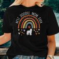 Best Doodle Mom Ever Rainbow Gifts For Goldendoodle Lover Women T-shirt Gifts for Her