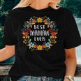 Best Mamaw Ever Flowers Mom Funny Mothers Day Womens Gift Women T-shirt Gifts for Her