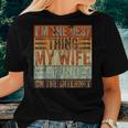Im The Best Thing My Wife Ever Found On The Internet Retro Women T-shirt Gifts for Her