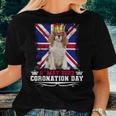 Cavalier King Charles Women Dog Lover Coronation Day Women T-shirt Gifts for Her