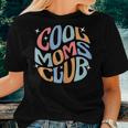 Womens Cool Mom Club Novelty Women T-shirt Gifts for Her