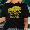 Daddy Bear Bear Sunflower Mother Father Gifts Women T-shirt Gifts for Her