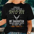 My Daughter Wears Combat Bootsproud Air Force Mom Army Women T-shirt Gifts for Her