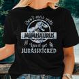 Dont Mess With Mimisaurus Youll Get Jurasskicked Mothers Women T-shirt Gifts for Her