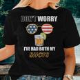 Dont Worry Ive Had Both My Shots Tequila Vaccination Women T-shirt Gifts for Her