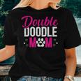 Double Doodle Mom Dog Lovers Women T-shirt Gifts for Her