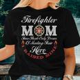 Firefighter Mom Firemen Proud Moms Mothers Day V2 Women T-shirt Gifts for Her