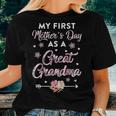 My First As A Great Grandma Women T-shirt Gifts for Her