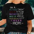 Funny Cheerleading Mom S For Cheer Moms Women T-shirt Gifts for Her