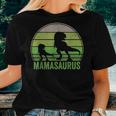 Funny Mama Saurus Dinosaur Mom Of One 1 KidRex Women T-shirt Gifts for Her