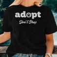 Fur Mama Animal Rescue Adoption Pet Saying Animal Lover Women T-shirt Gifts for Her