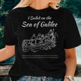 Galilee Seas Storms Religious Christians Christianity Israel Women T-shirt Casual Daily Basic Unisex Tee Gifts for Her