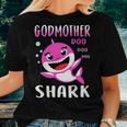 Godmother Shark Doo Doo Christmas Mothers Day Gifts Women T-shirt Gifts for Her