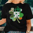 Green Plaid St Patricks Day Shirt Girls Shamrock Womens Women T-shirt Gifts for Her
