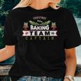 Holiday Cookie Christmas Baking Team Captain Women T-shirt Gifts for Her Holiday Cookie Christmas Baking Team Captain Women T-shirt Gifts for Her