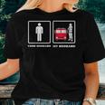Your Husband My Husband Firefighter Thin Red Line Wife Gift Women T-shirt Gifts for Her