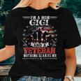 Im A Mom Gigi Veteran Mothers Day Funny Patrioitc Women T-shirt Gifts for Her